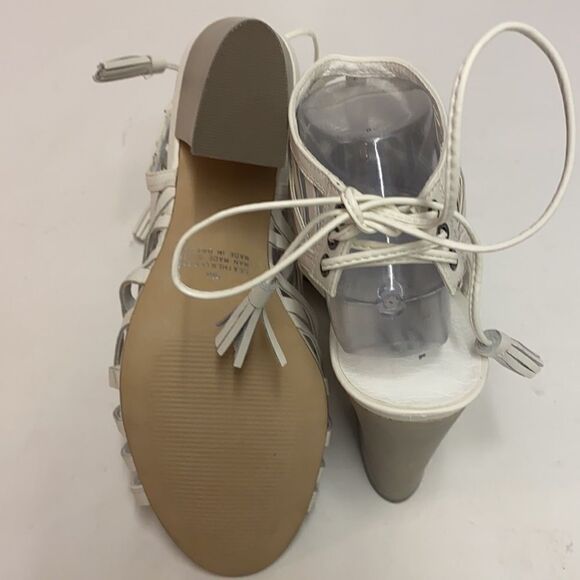 SBICCA MANITOU LEATHER ANKLE STRAP GLADIATOR SANDALS A10 - Picture 10 of 13